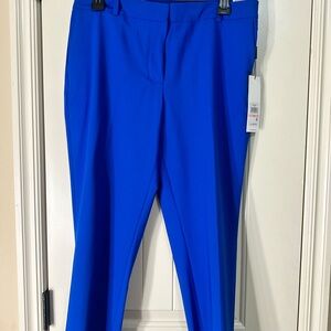 Calvin Klein Vibrant Blue Women's Trousers